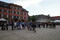 The pub is always so full that most people are in front of it. One reason why this is good is that one can join the crowd but drink/eat brought stuff. It's still good business for the pub.