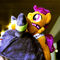 Scootaloo has the perfect colour scheme for a pony (or dragon), winged or otherwise).