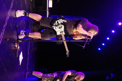 Prince Whateverer yelling at the microphone.